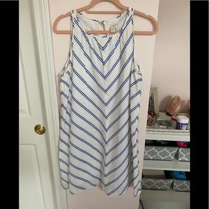 J. Crew Striped Shift Dress